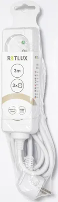 Obrázek produktu pro RETLUX RPC 03 prodlužovací přívod 3m/3 3×1,0mm