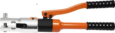 Immagine prodotto di Pinza a crimpare, forza massima 10 t, struttura resistente, arancione