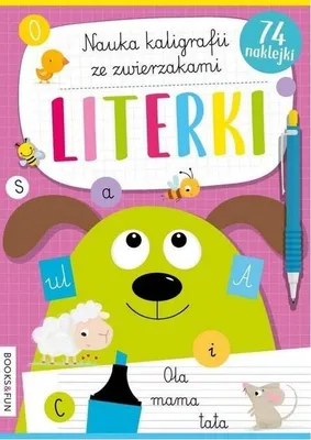 Immagine prodotto di Literki nauka kaligrafii z pieskami i kotkami