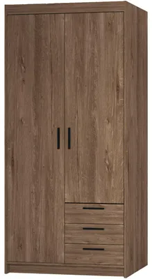 Produktbild von Kleiderschrank ELENI 2D3S eiche lefkas