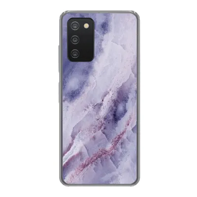 Produktbild von MuchoWow® Handyhülle Schutzhülle Hülle für Samsung Galaxy A53 5G Naturstein - Lila - Edelsteine und Mineralien Silikon Softcase Handy Hülle - Schutzabdeckung