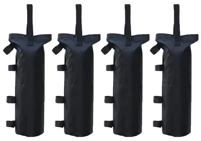 Productafbeelding van Gewichtzakken 4 stuks - Waterdicht - Zandzakken - Tent gewichten - Paviljoenverzwaring - Lichtgewicht - 50 x 20 cm - Tentgewicht