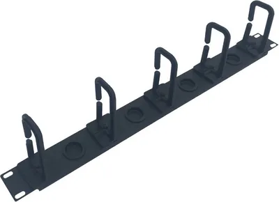 Produktbild von WP WPN-ACM-102-B, Kabelhaken, Rack, Schwarz