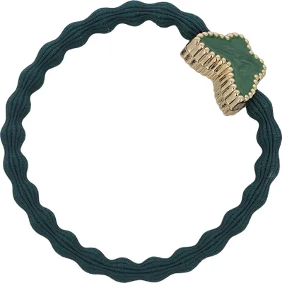 Produktbild von By Eloise London Enamel Gold Butterfly Bottle Green