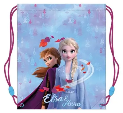 Produktbild von Frozen 2 - Die Eiskönigin Connected By Nature Turnbeutel Schuhbeutel Beutel Sport-Tasche