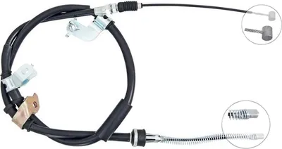 Produktbild von A.B.S. Handbremsseil Seilzug Feststellbremse für MITSUBISHI L 300 III Bus (P0W, P1W, P2W) Hinten Rechts K14113