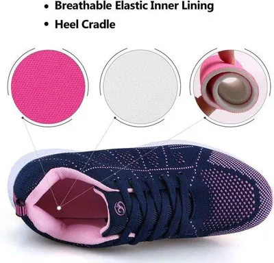 Produktbild von Wanderschuhe 36 EU - leicht - atmungsaktives Mesh - bequem für den Alltag - ShopFlot