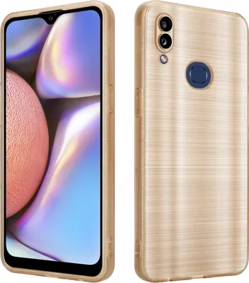 Image de Cadorabo Housse pour Samsung Galaxy A10s / M01s Housse de protection en or Housse pour portable TPU silicone Etui Case