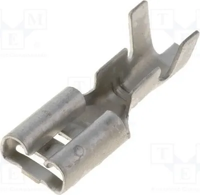 Obrázok produktu pre 20 kusov konektorov: ploché, 4,8 mm, pre káble s priemerom 1,5 ÷ 2,5 mm², samica, 0,5 mm, univerzálne, neizolované, typ ST-003/3, izolované (nie)