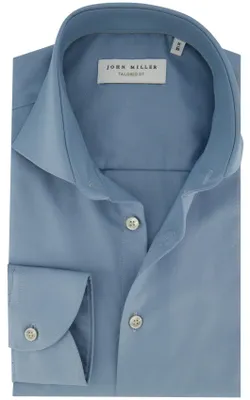 Produktbild von Normale Passform John miller Hemd bügelfrei blau