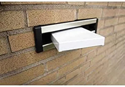 Immagine prodotto di Cassetta postale, modello Raadhuis, dimensioni 250 x 350 x 28 mm, peso 650 g, materiale: duplex