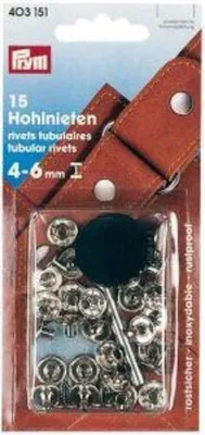Produktbild von Prym 403151, Druckniete, Silber, 9 mm, 15 Stück(e)