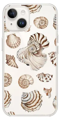 Zdjęcie produktu dla Elastyczne etui do iPhone'a 13 Mini, wykonane z przezroczystego silikonu TPU, typu "muszla"