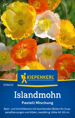 Produktbild von Kiepenkerl Islandmohnsamen Pastell 100 Pflanzen