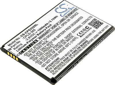 Produktbild von TECHTEK Akku Kompatibel mit [Coolpad] 3320A, Rogue 4G, für [T-Mobile] 3320A, Rogue Ersetzt CPLD-365