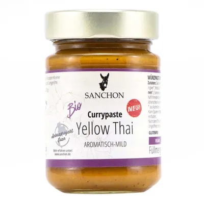 Immagine prodotto di Pasta di curry - Giallo Thai 190g