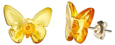 Image de Boucles d'oreilles papillon.