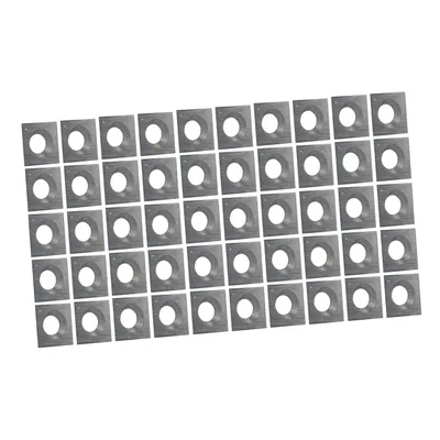 Image de Plaquette carrée | 14 x 14 x 2 mm 30° | 50 pièces | Couteau réversible pour dégrossisseur, fraise à laquer, fraise à rainurer T08MF , pour fraise à laquer LF 724 S (631720000)
