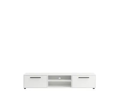 Produktbild von FurMeb24 TV-Lowboard MAXIONE 190 x 37,5 cm - mattweiss