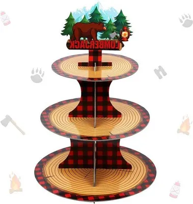 Produktbild von Kinderfeiern-Stand für Jungen - Holz - Rot - Partydekorationen - Geburtstag - Kindergeburtstag