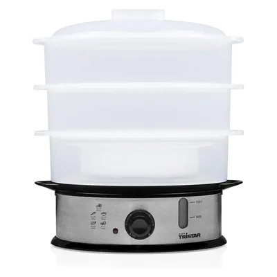 Immagine prodotto di Fornello elettrico a vapore Tristar VS-3914 12 L 1200W Bianco Plastica 1200 W