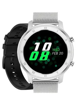 Obrázek produktu pro Unisex náramek pro chytré hodinky Pacific 17-3 – stříbrný + řemínek navíc (sy010c)