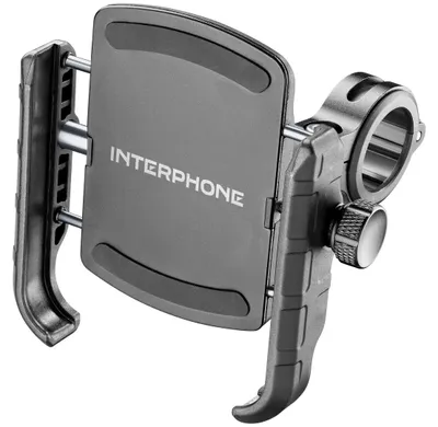 Zdjęcie produktu dla Interphone SMCRAB24, Telefon komórkowy/Smartfon, Uchwyt aktywny, Motocykl, Czarny