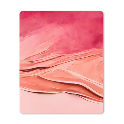 Produktbild von MuchoWow® Mauspad Mousepad Abstrakt - Rosa - Pastell - Formen 19x23 cm - Mousepads - Maus Mat - Pad - Mausunterlage - Mauspads - Spielen