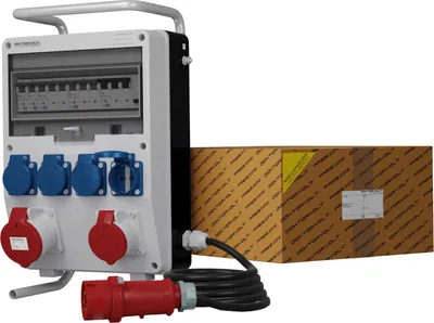 Immagine prodotto di Distributore di potenza TD-S/FI 32A 16A 4x230V SKHU Doktorvolt® 9368