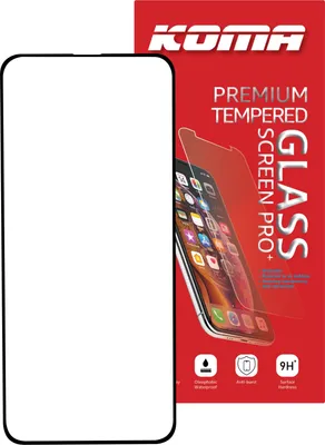 Obrázek produktu pro KOMA Tvrzené sklo Full Cover pro Samsung S20 FE, zaoblení 3D, tvrdost 9H