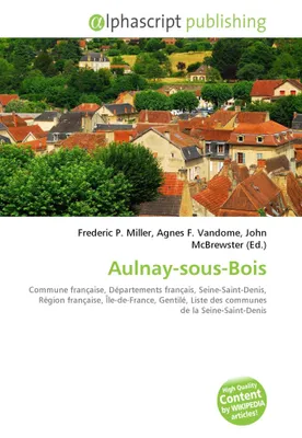 Produktbild von Aulnay-sous-Bois