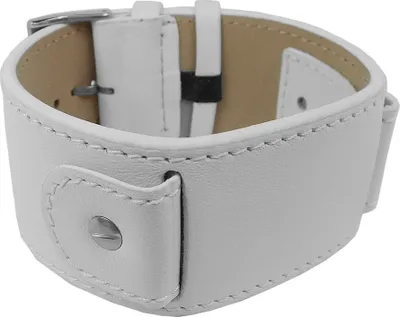 Produktbild von Minott Unterlagenband | Sattelleder mit Naht weiß Lederband 32345, Stegbreite:30mm