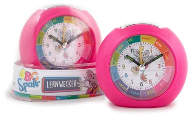 Imagen del producto de Despertador analógico para niños, con luz y función de repetición (snooze), reloj de cuarzo, ideal para niñas y niños