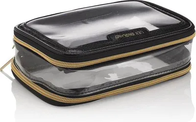 Produktbild von Famanu Kosmetiktasche Transparent - Schwarz