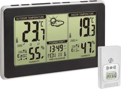Image de Station météo sans fil pour l'intérieur et l'extérieur, thermomètre, baromètre, hygromètre