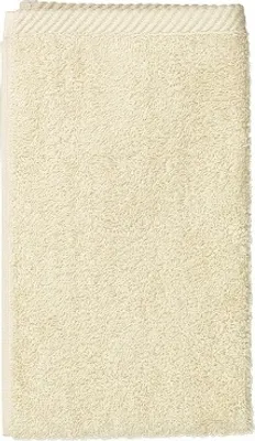 Produktbild von Gästehandtuch, 3er-Set, 30 x 50 cm, Sand Beige, Baumwolle - Kela | Ladessa