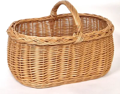 Produktbild von Tigana Einkaufskorb Pilzkorb aus Weide 44x30 cm Nr. 7010244-1F