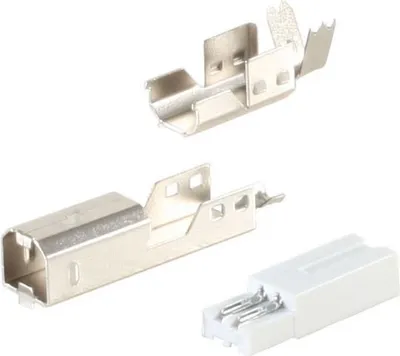 Obrázok produktu pre shiverpeaks BS77057 drôtový konektor USB-B strieborný
