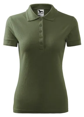 Produktbild von Malfini - Poloshirt für Damen, Piqué PP10033 (XL) (Khakigrün)