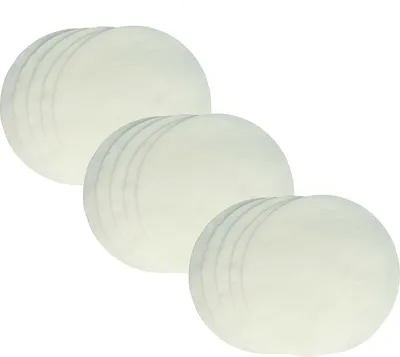 Produktbild von vhbw 15x Feinfilter Ersatz für Nilfisk 140 1515 500, 1473260500, 147 3260 500 für Staubsauger - Vliesfilter Weiß, Rund