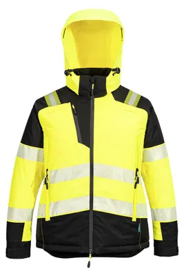 Produktbild von Winterparka Hv Damen Pw3 – Größe XS – Gelb/Schwarz – Portwest