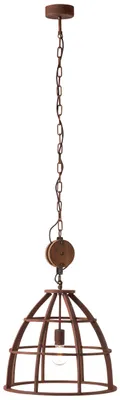 Produktbild von BRILLIANT Pendelleuchte 47cm Matrix braun IP20 E27 60 Watt dimmbar g. f. Normallampe