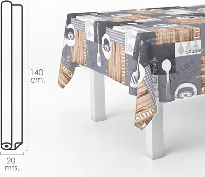 Produktbild von Mantel Hule Rollo 140 cm. x 20 m. Kochtopf