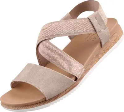Produktbild von Skechers Bobs Desert Kiss Low  Sandalen Plat - Beige - Maat 41