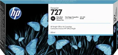 Immagine prodotto di HP 727 Fotoschwarz Tintenpatrone 300ml