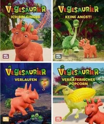 Obrázok produktu pre Nelson Mini-Bücher: 4er Vegesaurier 1-4
