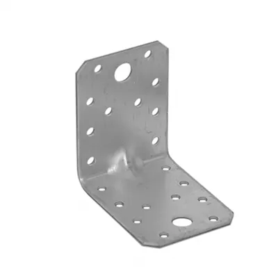 Zdjęcie produktu dla Wspornik kątowy Łącznik kątowy 70 x 70 mm ze wzmocnieniem KP4