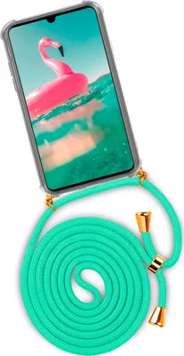 Produktbild von TWIST-Case + TWIST-Cord für Xiaomi Mi Note 10 / 10 Pro, Farbe:Icy Mint (Gold)