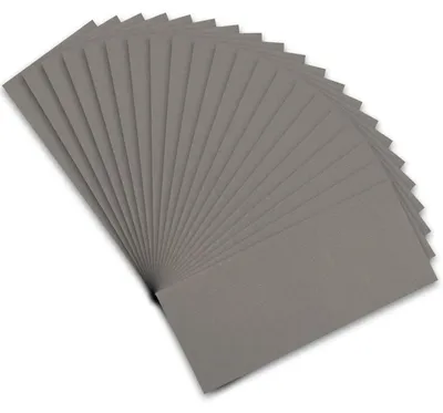 Produktbild von Schleifpapier Set 2500 Körnung, 21 Stück, Nass & Trocken, Siliziumkarbid, 23 x 9 cm