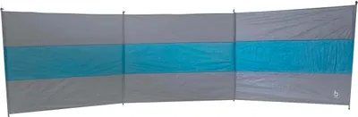Produktbild von Famanu Windschutz für Strand und Camping - Grau/Blau
